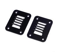 Panel de interruptor basculante de 1 vía con tornillos para montaje de interruptor de palanca en vehículos como coches, camiones, autobuses, barcos, caravanas