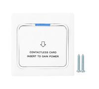Panel de Interruptor de Reconocimiento por Tarjeta para Ahorro de Energía en Hoteles, Compatible con Tarjetas de Inducción 125 kHz, para Seguridad para Hogar y Hotel