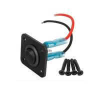 Panel de interruptores de palanca universal de 12 V, 1 a 4 entradas, USB, for coche, barco, caravana, camión, LED azul, accesorios de estilo, interruptor basculante marino(Red)