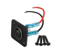 Panel de interruptores de palanca universal de 12 V, 1 a 4 entradas, USB, for coche, barco, caravana, camión, LED azul, accesorios de estilo, interruptor basculante marino(Red)