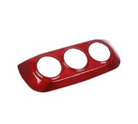 Panel De Interruptores De Ventilación Para Controles De Climatización Del Aire Acondicionado Para Nissan Z RZ34 400Z Y Para Fairlady Z 2023-2026(1PCS Style A Red)