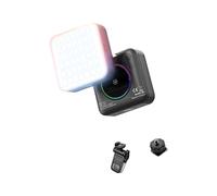 Panel de lámpara de cámara recargable, 2500 K-9000 K, regulable, batería de 2000 mAh, para fotografía streaming en frío, panel de luz profesional para fotografía