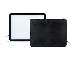 Panel de luz de estudio multifuncional con 10 ajustes de brillo, 3 modos para transmisión en vivo, escenarios de fotografía, fotografía para creadores de contenido