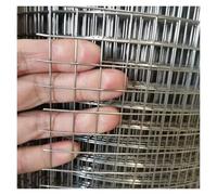 Panel de malla de acero inoxidable para exteriores para jaula de aves de corral de 1 m/1 mm (0,8 x 4 m), resistente a la intemperie, ideal para pájaros y mascotas