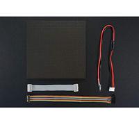 Panel de matriz LED RGB de 64 x 64 (3 mm de paso) 4096 LED RGB organizados en una cuadrícula de 64 x 64 Color brillante alto brillo larga vida de alta pureza de color no contaminante módulo de visualización LED Voltaje de unidad: DC 5V
