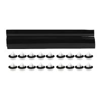 Panel de moldeo Inferior Panel de moldeo Inferior Ribridio de protección de ABS Negro Brillo para Defensor L663 2020 2021 2022 2023 (Izquierda: LR160384)