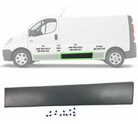 Panel de molduras de banda lateral compatible con tráfico MK2, Vivaro A, Primastar 2001-2013 OE: 8200036093, 91165348 (panel largo medio izquierdo)