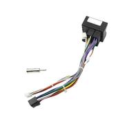 Panel de navegación Adaptador de panel frontal para radio de coche 2DIN de 9 pulgadas compatible con Ford Mondeo, Transit Connect, Focus, C-Max, S-Max, Fiesta, Galaxy(Only cable-A)