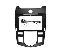 Panel de navegación Kit de montaje para salpicadero de radio estéreo de coche de 9 pulgadas con DVD y MP5, compatible con KIA Cerato Forte 2009-2012(Frame an cord)