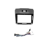 Panel de navegación Kit de panel embellecedor para tablero de audio con marco de DVD para coche de 9 pulgadas, compatible con Chevrolet Trailblazer Holden 2012-2016(Frame AN cord)