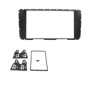 Panel de navegación Marco para panel de radio estéreo 2 DIN compatible con Toyota Hilux Fortuner 2012-2014. Incluye navegación DVD, accesorios para coche,(173x98mm)
