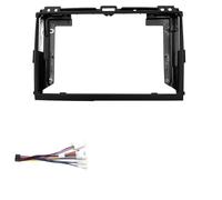 Panel de navegación Marco Para Radio De Coche De 9 Pulgadas Compatible Con Toyota Land Cruiser Prado 120 Compatible Con Lexus GX 470. Instalación En El Panel Estéreo(Frame And Cable)