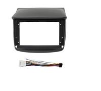 Panel de navegación Panel frontal de 9 pulgadas para tablero de instrumentos de coche con DVD, estéreo y radio, compatible con Mitsubishi Pajero Sport 2 L200 Triton(Frame Cable-B)