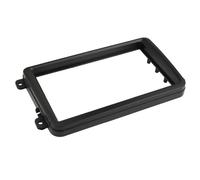 Panel de navegación Panel frontal de radio compatible con VW Touran, Caddy, compatible con SKODA Fabia Octavia. Kit de embellecedor para panel estéreo con marco para DVD(178X100 mm)