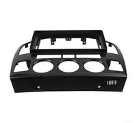 Panel de navegación para salpicadero Suzuki para Grand para Vitara XL-7 2001-2006, ajuste personalizado, plástico ABS, negro, plata, 9 pulgadas, repuesto interior fácil (negro)
