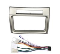 Panel de navegación Radio CD/DVD para coche 2DIN de 7 pulgadas, montaje frontal, compatible con TOYOTA Corolla Verso 2004-2009. Marco de montaje para panel estéreo.(200-100mm-cable)