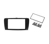 Panel de navegación Reemplazo de marco de panel de CD para radio estéreo 2Din compatible con Mazda 3 Axela 2004-2013 Radio Fascia(2004-2009)