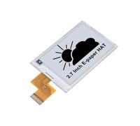 Panel de pantalla E-Ink Raw de 2,7 pulgadas, resolución de 264 x 176, consumo de energía ultrabajo, interfaz SPI, sin retroiluminación, compatible con Raspberry Pi, Jetson Nano, STM32, y más para