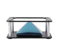 Panel de Pantalla Holográfica 3D, Imágenes de 360 Grados Pyramid del Proyección, Proyección 3.5 Soporte de Holograma de Teléfonos Inteligentes Móviles de 6 Pulgadas, para