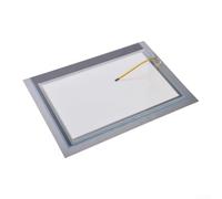 Panel de pantalla táctil digitalizador de vidrio para Siemens 6AV2124-0MC01-0AX0 TP1200 con película superpuesta - 254x305mm HMI pieza de repuesto