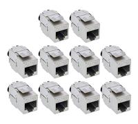 Panel de Parcheo InLine 76202V RJ-45 Cat6 10GBase-T Plata