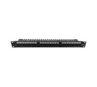 Panel de Parcheo Lanview LVR-CAT5E-UTP-LSA 24 Puertos Cat5e 1U