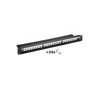Goobay 95336 panel de parcheo 1u