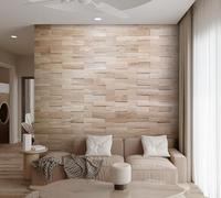 Panel de pared de madera de roble 3D - OZO Mini - 1 m2