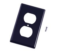 Panel De Pared Interruptores De Luz Cubiertas De Enchufes Interruptores De Pared Estándar Placas Frontales De Salida De Receptáculos Cubiertas De Placas Frontales Fáciles De Usar