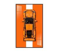 Panel de Pared para Lego Speed Champions Ultimate Formula 1 Collector's Pack 77242-77251, Soporte de Pared para Model Car Kit 10-en-1, 50x80cm, Decoración Creativa(Without USB LED Light)