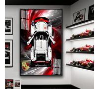 Panel de pared para Lego Tech*NIC Porsche 911 RSR, para adultos, exclusivo coleccionable, pantalla para coches de carreras avanzados, ideal para los amantes de Lego (solo pantalla Wallboard)