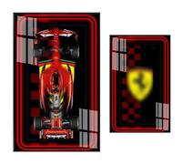 Panel de pared para Lego Technic Ferrari SF-24, soporte de pared para 42207 modelo de coche (coche no incluido), montaje fácil, ahorro de espacio, decoración creativa del hogar