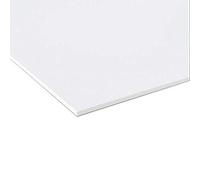 Panel de placa Forex de PVC blanco con un espesor de 1 cm, 50x70 cm, blanco, PVC blanco