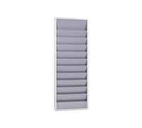 Panel de planificación, con 10 carriles EICHNER, de dos hileras, H x A x P 1280 x 554 x 74 mm