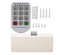 Panel de plástico ABS Digital Electrónico Inteligente Contraseña Teclado Número Gabinete Cerradura de código de puerta, Cerradura electrónica con material de aleación de zinc,