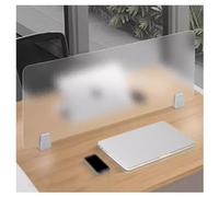 Panel de privacidad para escritorio, divisor de pantalla de oficina para el hogar y el trabajo, reducción de ruido y control de distracción visual, montaje ajustable para un enfoque mejorado