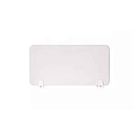 Panel de privacidad para escritorio, independiente para oficinas, aulas y bibliotecas, fácil de limpiar, no requiere taladrar, ideal para crear espacios de trabajo, 30 x 60 cm