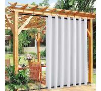 Panel de privacidad para exteriores resistente a los rayos UV con ojales, sombra opaca para cenador, patio, balcón, terraza, 1 panel para mejorar la vida al aire libre