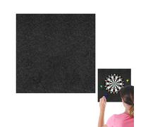 Panel de protección de pared para diana de dardos | Protector Ambiental a Cuadros para Diana de Dardos - Marco Negro para Adultos Oficinas Sala de Juegos