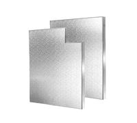 Panel de protección térmica de Aluminio para refrigeradores y hornos, tapete Aislante para Cocina, Protector de Aceite, 30 x 40 cm, Tipo adsorción, Paneles de Espuma duraderos