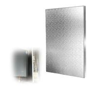 Panel de protección térmica de Aluminio, Tablero Autoadhesivo y magnético, Resistente al Calor, ignífugo, for Estufa, Horno, frigorífico, microondas, Protector de encimera,A,W70xH60cm
