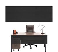 Panel de protección visual para debajo del escritorio, gestión de cables sin taladrar, gestión de cables para escritorio, panel de escritorio con función de gestión de cables, para oficina en casa