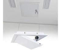 Panel de Puerta de Acceso con Apertura a presión para Techo, Panel de Acceso para revisión de plomería pequeña, Tapa de Orificio de Acceso para Servicios de Paneles de Yeso con Marco de Alum