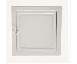 Panel de puerta de acceso con manija, cubierta de escotilla de inspección blanca de aleación de aluminio para servicio de electricidad de agua a gas en paneles de yeso(30x44in/76x112cm)