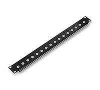 PANEL DE RACK, 16 BNC INFERIOR PLANO SVHC: No SVHC Ancho externo: 19'' Rack U Altura: 1 panel de rack 1U perforado para montaje en chasis 16x, conectores de vídeo BNC de fondo plano Panel de acero con
