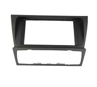 Panel De Radio Doble DIN para Serie 3 E90 E91 E92 E93 2004-2012 Radio CD DVD Estéreo Kit Embellecedor para Salpicadero(178x100mm)