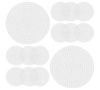 Panel De Rejilla Circular Punto Cruz 30 Piezas for Manualidades(11.50X11.50X0.10CM)