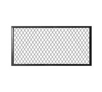 Panel De Rejilla, Panel Decorativo Para Techo, Expositor De Pared, Separador De Panel De Rejilla, Resistente, Metálico, Independiente, Para Comercio Minorista, Ferias Comerciales, Organización De Gara