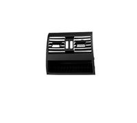 Panel de salida de ventilación de aire acondicionado de la primera fila, izquierdo, central y derecho, placa cromada, compatible con BMW Serie 5 F10 F18(Rear without heat)