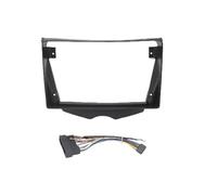 Panel De Salpicadero De 9 Pulgadas Estéreo Android Navegación DVD Radio para Hyundai para Veloster 2011-2018 POMPOMPUR(Frame Cable)